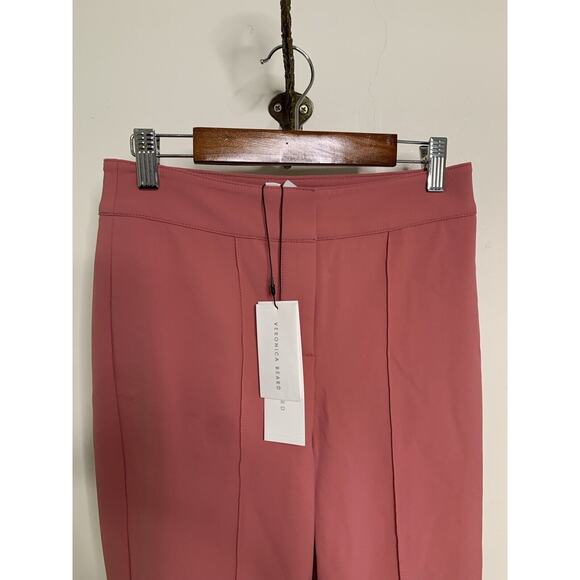 NWT Veronica Beard Womens Pants Lago Dress Cropped Mauve Pink Sz 00 XS - Picture 2 of 16